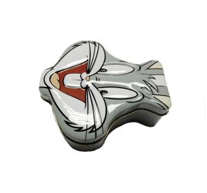 Quality Irregular Shape Biscuit Gift Box , Customized Logo Biscuit Metal Box wholesale