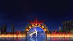 High Spray Laser Water Projector Screen 380V 220V