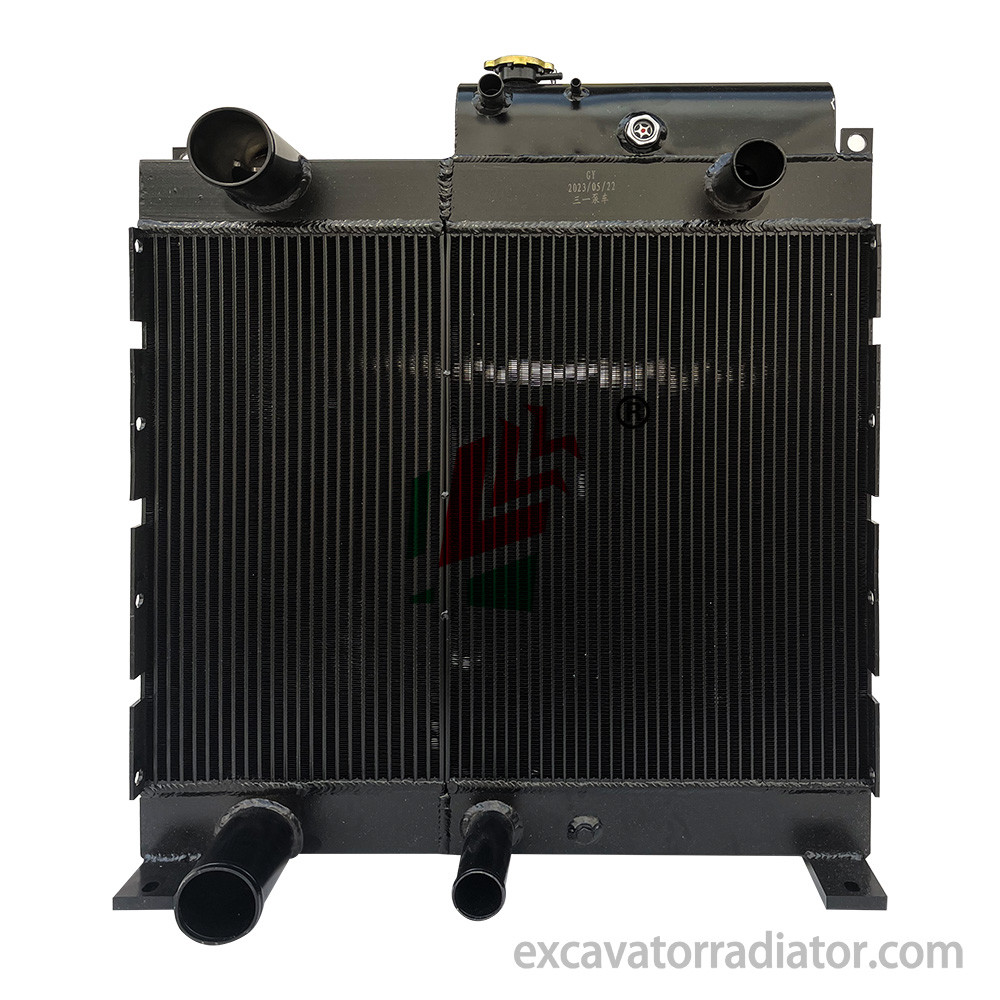 Sany Pump Truck Aluminum Alloy Engineering Machinery Heat Dissipation Intercooler Assembly