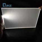 Translucent Pouring LGP Acrylic Sheet Fish Tank Edge Lit Acrylic Panels