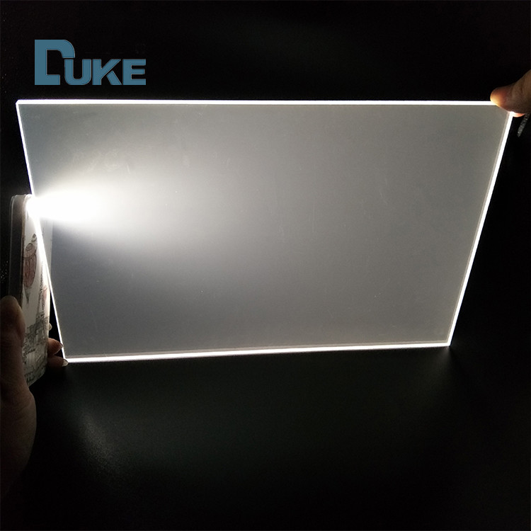 Translucent Pouring LGP Acrylic Sheet Fish Tank Edge Lit Acrylic Panels
