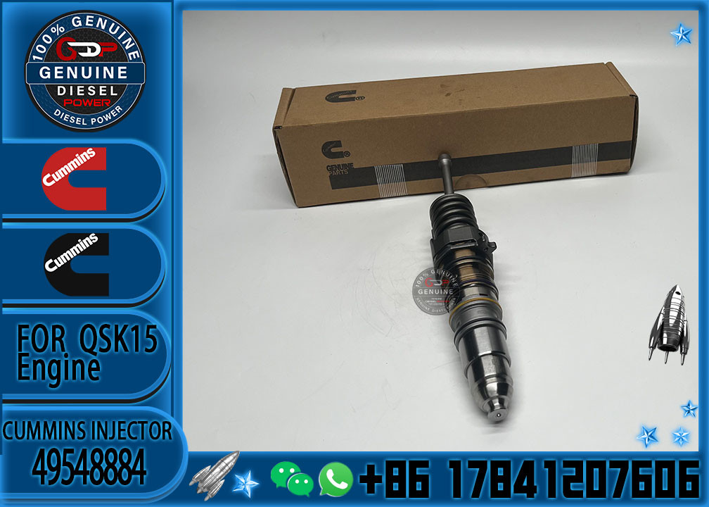 Genset Injector Diesel Engine X15 ISX15 QSX15 Fuel Injector 49548884 49548884 for cummins