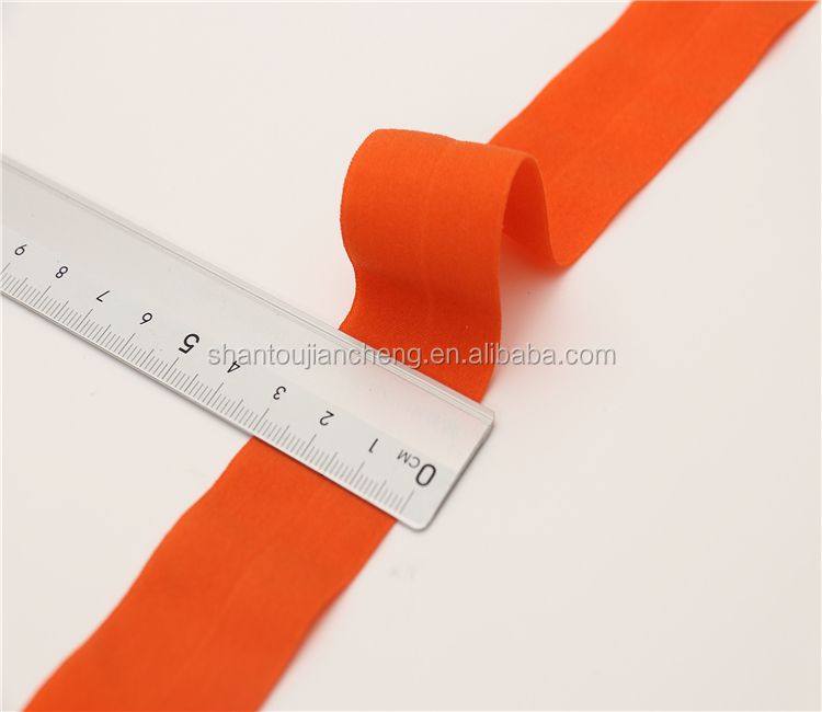 Folding Elastic 32mm Shoes Garment Spandex Nylon Polyester Webbing