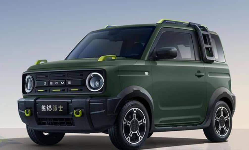 2024 Pure Electric Vehicle Geely Panda Knight With Range 200km