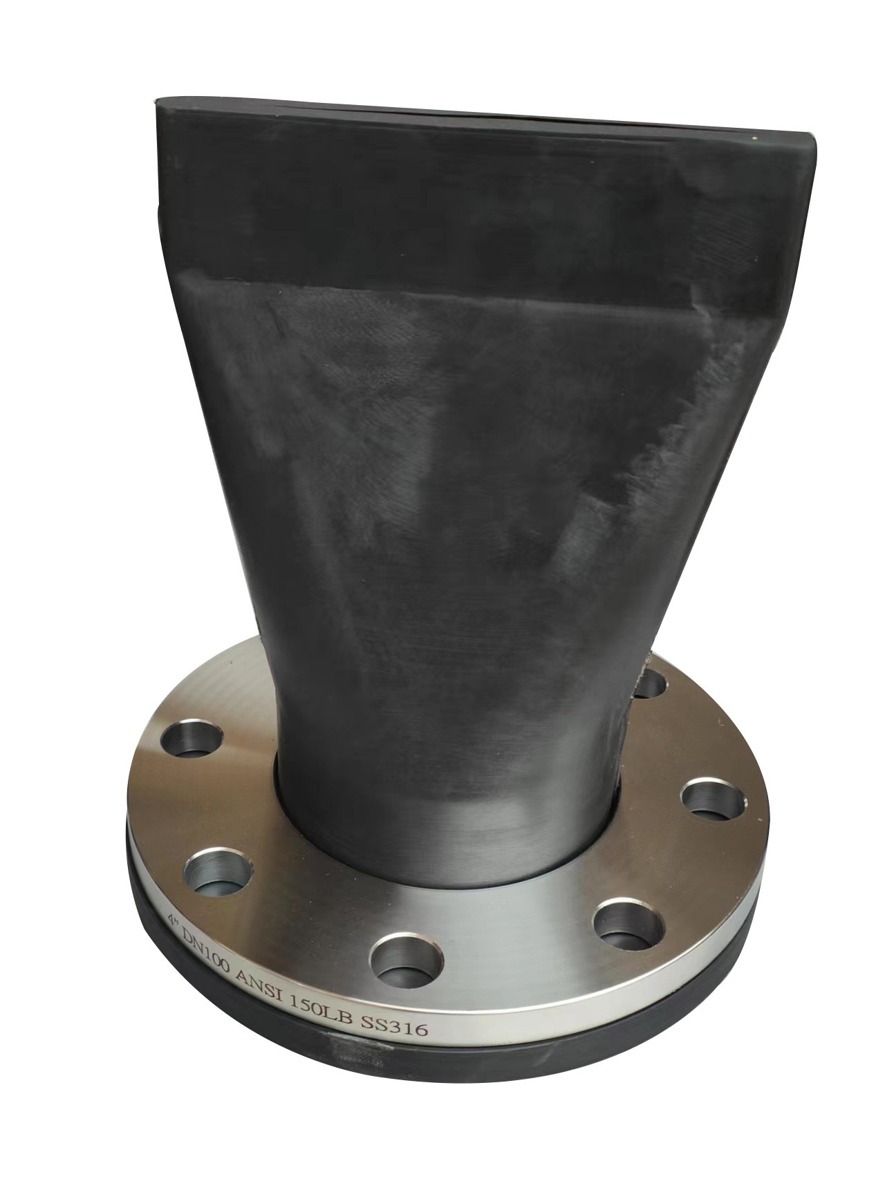 Prevent Backflow Flanged Duckbill Check Valve Customer Order From Uzbekistan For DN300 PN10 Stainless Steel Valves
