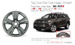 17" Replica Satin Wheels For 2014-2019 Toyota Highlander OE Style 75163
