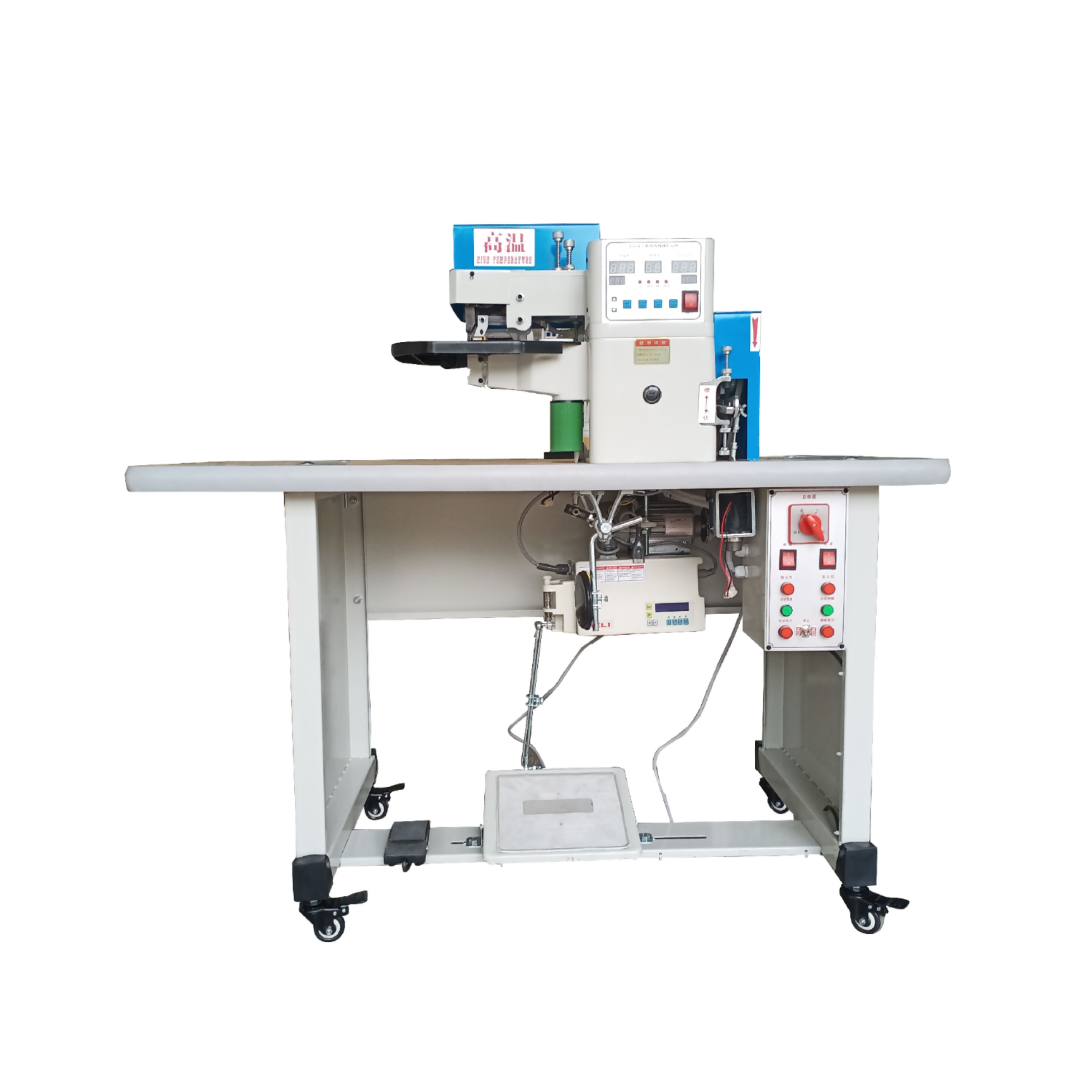 YT-298B Fully Automatic Cementing Leather Edge Folding Machine for Shoe 0.4KW Shoe Machine Shoe Making Machinery