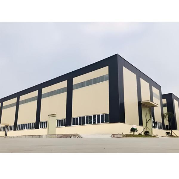 Industrial Light Steel Structure Workshop , Prefabricated Metal Buildings