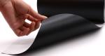 Matte Black Anti Static Label Material Permanent Adhesive Polyimide 1Mil With