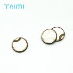 10*2mm Flanged Piezoelectric Ceramic Disc Energy Exchange Piezoelectric Ceramic