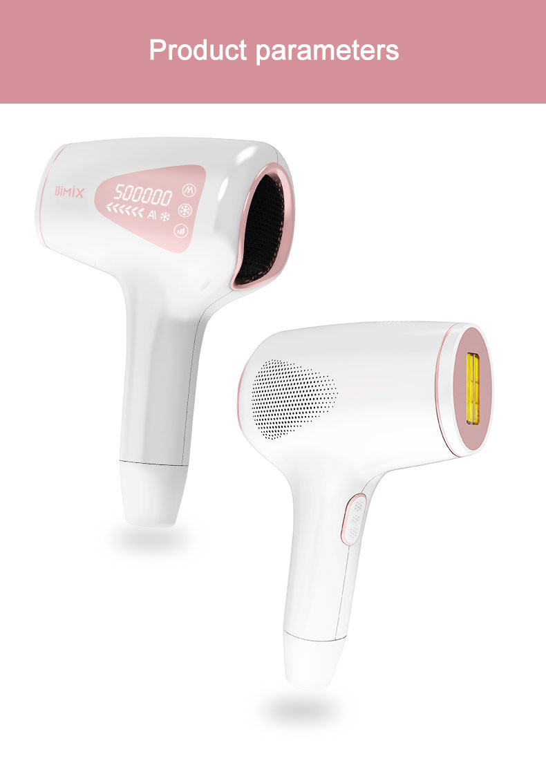 Double Lamp Heads Ice Compress Ipl Hair Removal Epilator