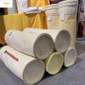 Quality Polyester PP Nomex PPS PTFE P84 Fiberglass Filter Sleeves 350gsm ~ 850gsm wholesale