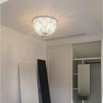 Vintage White Wood beaded chandelier for the kitchen foyer chandelier(WH-CI-149)