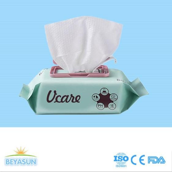 Softly Cleaning Alcohol Free Disposable Wet Wipes Antibacterial Disinfectant