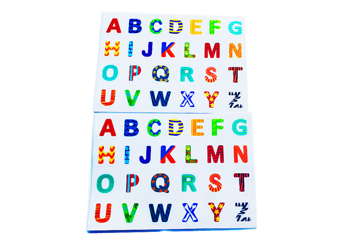 Eco Friendly TPE Sticker Magnetic Letters Alphabet Static NO Glue