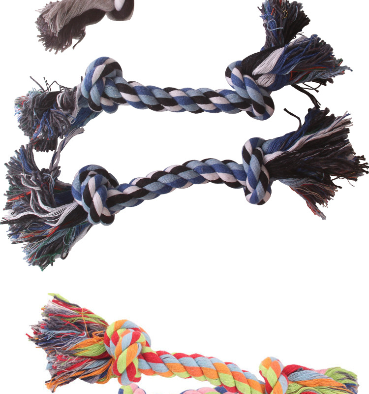 Pet Toy Hand-woven Set Chew Interactive Chew Cotton Dog Rope Toys Small Animals