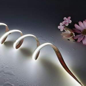 Quality 480LEDs 12W Cob Strip Light Flexible 2700K 3000K 4000K Single Color 12V 24V wholesale