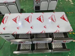 Quality 6-Drawers Counter Table Commercial Stainless Steel Counter Chiller Drawers Refrigerator Workbench wholesale