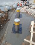 Fully Automatic Telescopic Security Bollards Guardrail Stops Vehicles Control