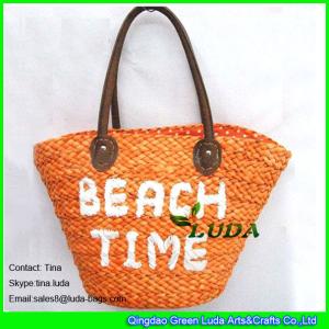 Quality LUDA online wholesale designer handbags cornhusk summer beach straw bags wholesale