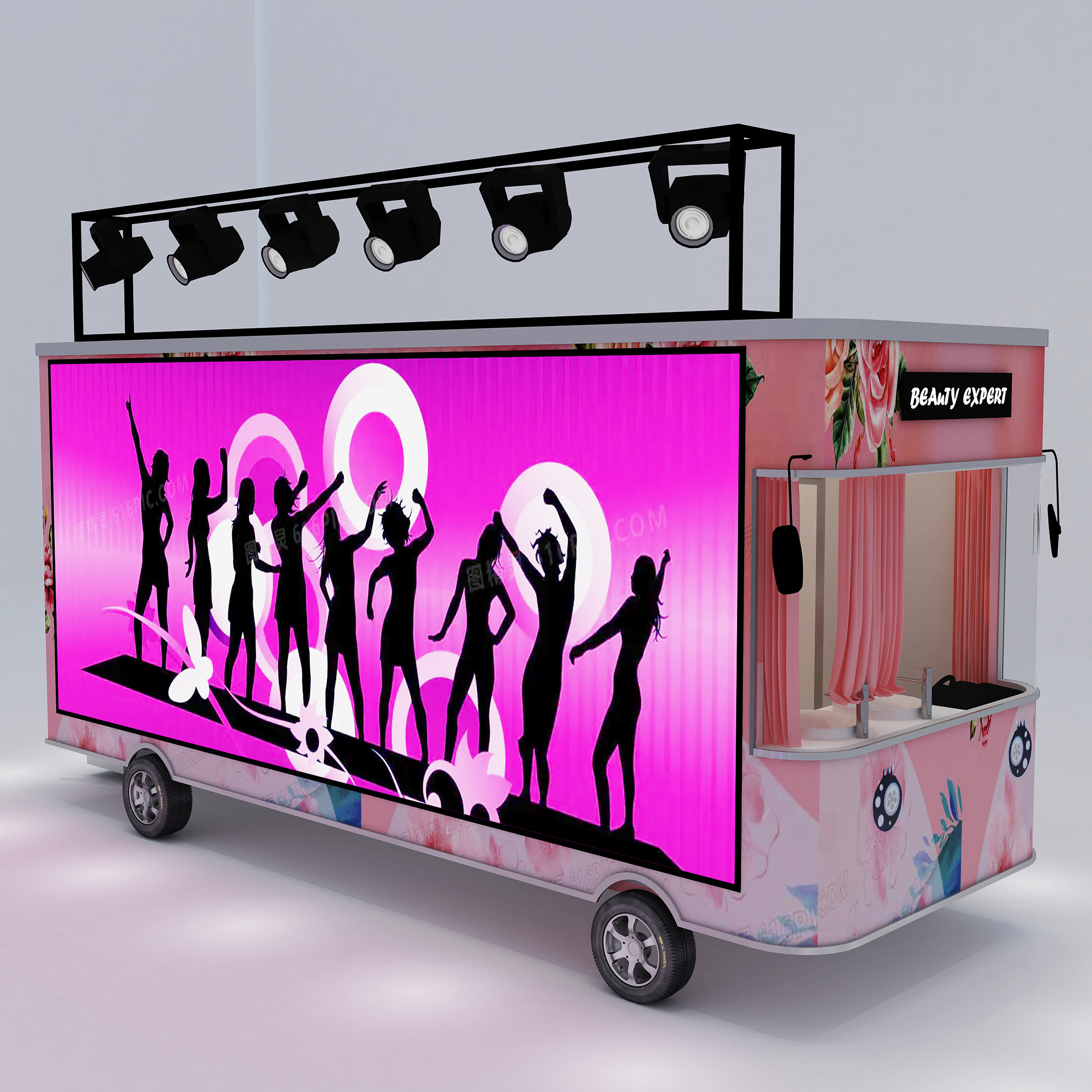 Powerful Multipurpose Mobile Electric Tricycle for Fast Food and Drinks Outlet 2022