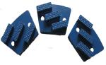 Trapezoid Floor Grinding Pad PCD & Diamond Metal Bond G6 PCD 3 Segments