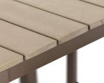 OHSAS18001 23.43 Inch Solid Wood Dinning Table Set