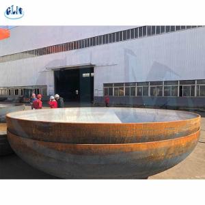 Quality 316L 321 Stainless Steel Dished Tank Heads Types Of Dish End In Pressure Vessel wholesale