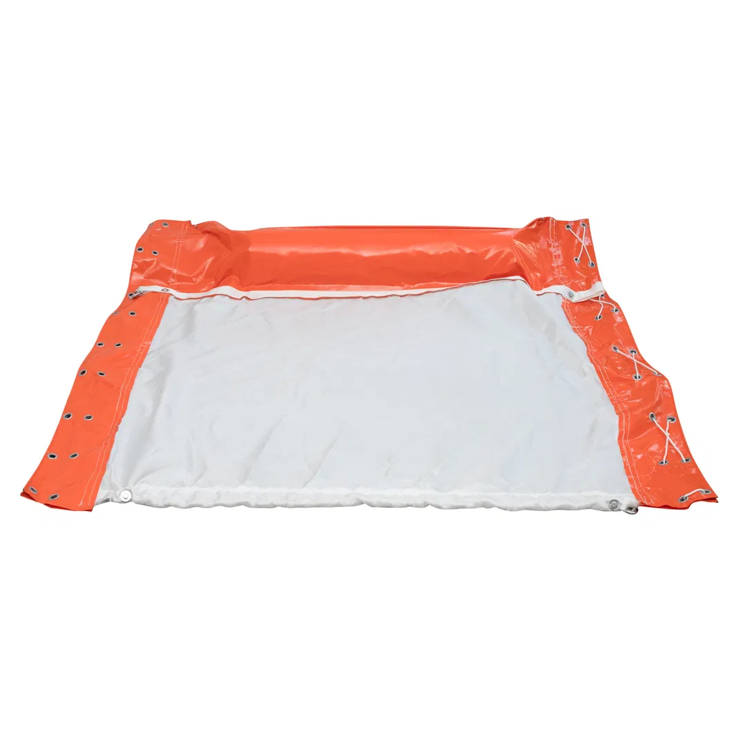 Permeable Aquatic Silt Curtain PVC Silt Curtain Boom Silt Curtain PVC Oil Boom Floating Oil Containment Fence Silt Curtain for Sale