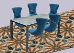 Satin Fabric Upholstered Dining Chair Livingroom Chair Leisure Chair