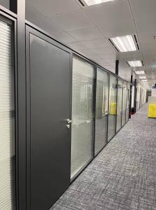 Quality Non-full-height Partition Wall With Square Steel Keel Top Material Enhance wholesale