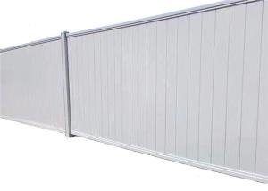 China 1.8m Height 3m Width PVC Privacy Fence For Garden on sale
