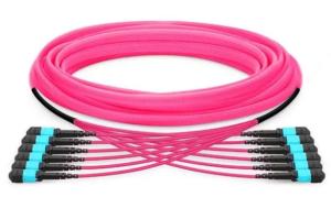 China Mutimode SM MM MPO MTP Cables OM3 72 Fiber on sale