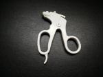ABS Material Scissors Moulding Plastic Parts For Medical , Mirror Polishing