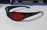 Fashionable Plastic Anaglyphic 3D Glasses Red Cyan With 1.6mm PET Lenses