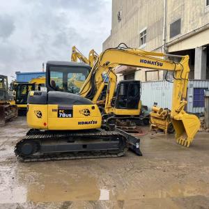 Quality 7 Ton Used Komatsu PC78US Excavator Secondhand Komatsu Crawler Excavator Construction Machinery wholesale