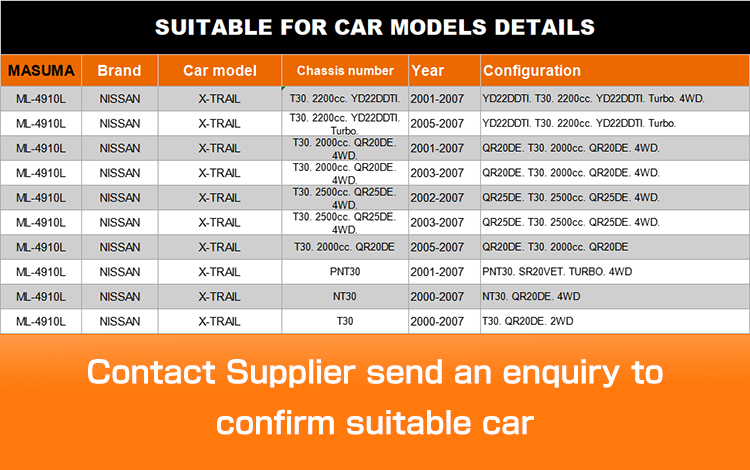 54668-8H300 MASUMA Custom Link Stabilizer for NISSAN X-TRAIL T30 Auto Accessories