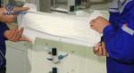 Mitsubishi System 600pcs/min Diaper Manufacturing Machine