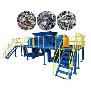 Quality Iron Two Shaft Shredder High Efficiency Metal Scrap Shredder wholesale