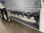 3 Axle 45000 Liter Oil Tank Semi Trailer Mechanical Suspension