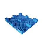 1200*1000*150mm Plastic Shipping Pallets Blue Solid Top Rackable Pallet