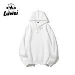 Embroidered Blank Felpa 80% Cotton 280g Sweatshirts Fitted Heavy Men Pullover