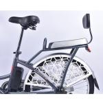 Vintage Steel Frame Electric Bike , 22in Lightweight Pedal Assist Bike