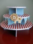 Lightweight Cardboard Cake Stand For Wedding / Birthday Party PMS Color