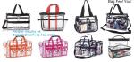 Clear Bags, Stadium Approved, See Through Tote Bag, Shoulder Strap, Large