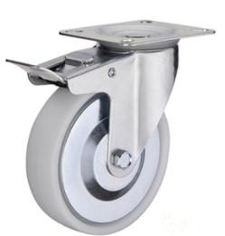 Quality 4 inch nylon castors trolly wheel wholesale