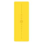 Factory Custom Non Slip Eco Friendly Fitness Printed PU Rubber Yoga Pilates Mat