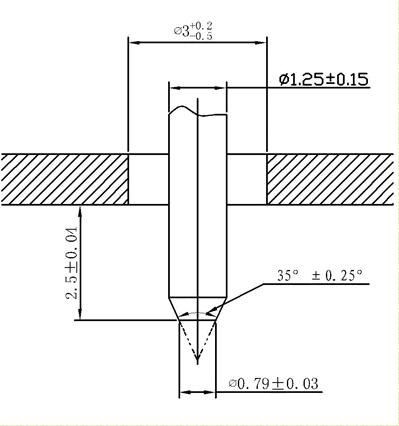 Handheld Shore Hardness Durometer Peak Hold Type Lx-a-2 With Twin Needle