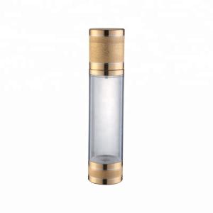 Quality Luxury Slim Plastic Airless Cosmetic Bottles Colorful For Beauty Products wholesale