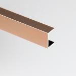 10MM Brush Gold Aluminium Tile Trim Decoration Polished